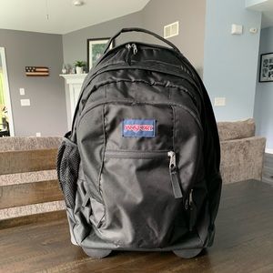 Jansport rolling backpack (black)